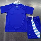 24-25 Argentina Away Kids Soccer Jersey