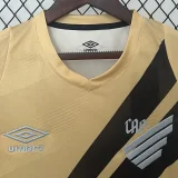24-25 Athletico Paranaense Away Fans Soccer Jersey