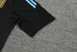 24-25 Argentina Black Training Short Suit