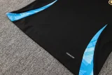 24-25 Argentina Black Half Pull Tracksuit (半拉链)