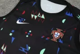 24-25 Portugal Black Tank top and shorts suit