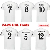 24-25 RMA Home Long Sleeve Player Version Soccer Jersey (长袖球员)