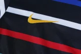 24-25 France Black Training Short Suit (条纹)