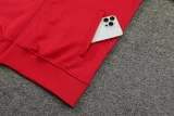 24-25 Portugal Red Jacket Tracksuit