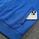 24-25 France Fancy Blue Jacket Tracksuit