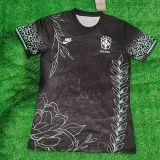 24-25 Brazil Black Special Edition Player Version Soccer Jersey *贝