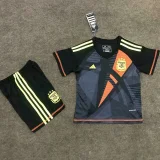 Home>National Teams>Argentina>24-25 Argentina Black Grey GoalKeeper Kids Soccer Jersey
