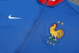 24-25 France Fancy Blue Jacket Tracksuit