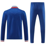 24-25 France Fancy Blue Jacket Tracksuit
