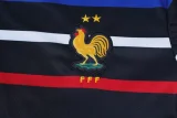 24-25 France Black Training Short Suit (条纹)