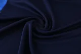 2024 AD Royal blue Half Pull Tracksuit #AB07 (半拉链)