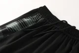 2024 AD Black Half Pull Tracksuit #AB07 (半拉链)
