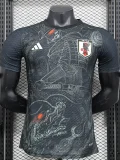 24-25 Japan Black Special Edition Player Version Soccer Jersey #白色标