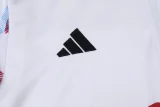 24-25 Japan White Kids Half Pull Tracksuit (半拉链)(悟空)