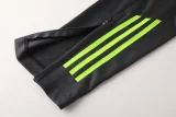 2024 AD Dark gray Half Pull Tracksuit #AB07 (半拉链)