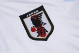 24-25 Japan White Kids Half Pull Tracksuit (半拉链)(悟空)