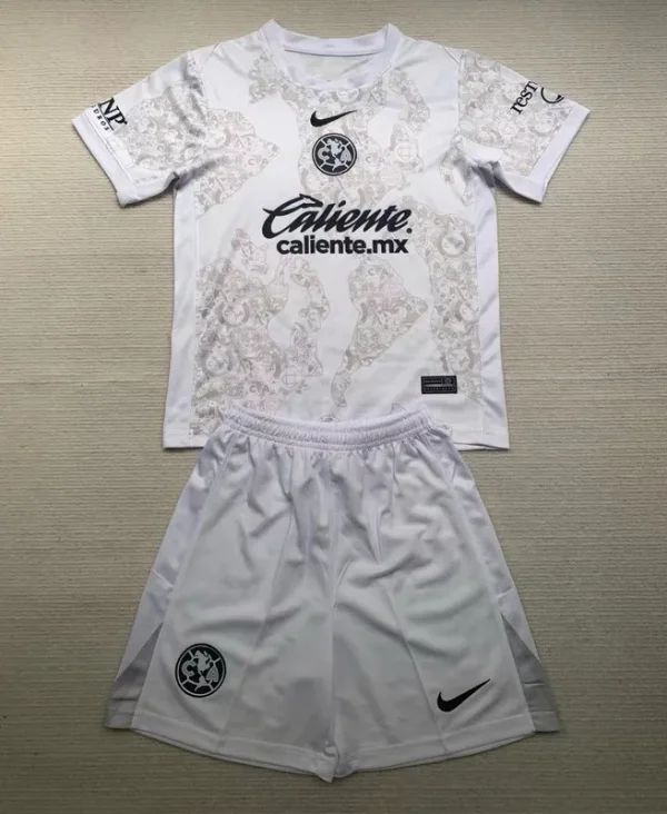 24-25 Club America Away Kids Soccer Jersey