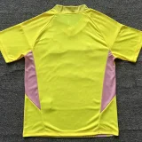 24-25 Mexico Yellow GoalKeeper Fans Soccer Jersey