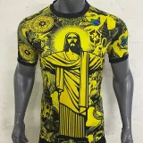 24-25 Brazil Yellow Special Edition Fans Soccer Jersey *耶稣黄色