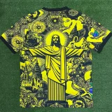 24-25 Brazil Yellow Special Edition Fans Soccer Jersey *耶稣黄色