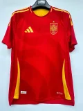 24-25 Spain Home Player Version Soccer Jersey