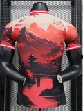 24-25 Japan Red Special Edition Player Version Soccer Jersey *夕阳红