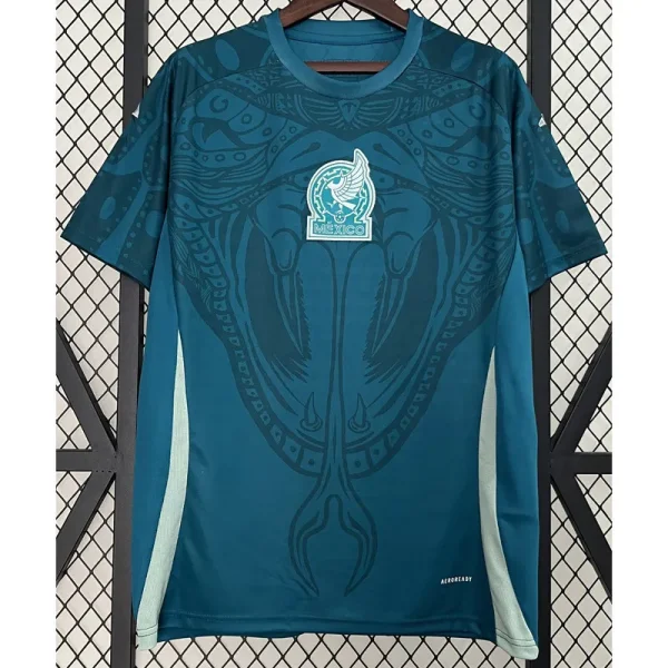 24-25 Mexico Green Blue Training shirts