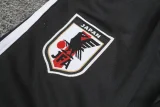 24-25 Japan Black Kids Half Pull Tracksuit (童装半拉链)(宫本)