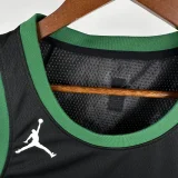 22-23 Celtics HOLIDAY #4 Black Top Quality Hot Pressing NBA Jersey (Trapeze Edition) 飞人版