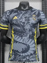 24-25 RMA Black Yellow Special Edition Player Version Soccer Jersey #黄标