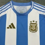 24-25 Argentina Home Fans Soccer Jersey #CA