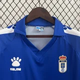 1990-1991 Real Oviedo Home Retro Soccer Jersey