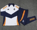 24-25 RMA White Kids Half Pull Tracksuit (半拉链)
