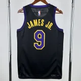 22-23 LAKERS JAMES JR. #9 Black City Edition Top Quality Hot Pressing NBA Jersey