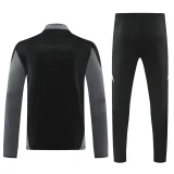 24-25 Man Utd Black Jacket Tracksuit
