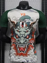 24-25 Japan Green Special Edition Player Version Soccer Jersey Y3粉绿