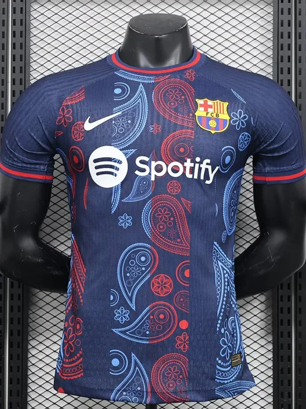 24-25 BAR Royal blue Special Edition Player Version Soccer Jersey