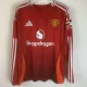 24-25 Man Utd Home Long Sleeve Soccer Jersey (长袖)