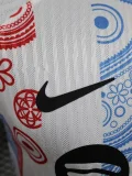 24-25 BAR White Special Edition Player Version Soccer Jersey