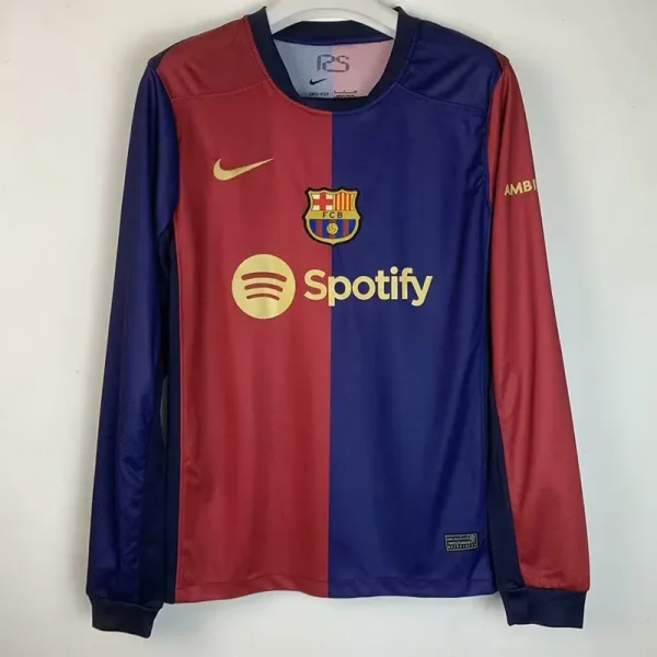 24-25 BAR Home Long Sleeve Soccer Jersey (长袖)