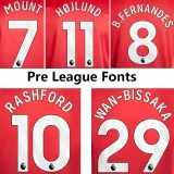 24-25 Man Utd Home 1:1 Player Version Soccer Jersey