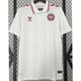 24-25 Denmark Away Fans Soccer Jersey 胶标