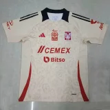 24-25 Tigres UANL Light Yellow Limited Edition Fans Soccer Jersey