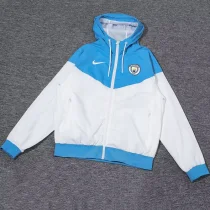 24-25 Man City Blue White Windbreaker