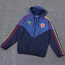 24-25 Colombia Blue&Black Windbreaker