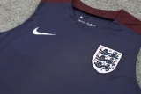 24-25 England Purple Tank top and shorts suit