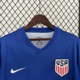 24-25 USA Away 1:1 Fans Soccer Jersey