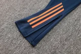 24-25 Man Utd Royal blue Half Pull Tracksuit (半拉链)