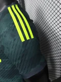 24-25 RMA Green Grey Special Edition Player Version Soccer Jersey 萤光黄