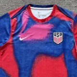 24-25 USA Red Blue Training shirts